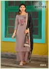 Gopika By Mittoo Dhabu Cotton Kurti With Bottom Dupatta 